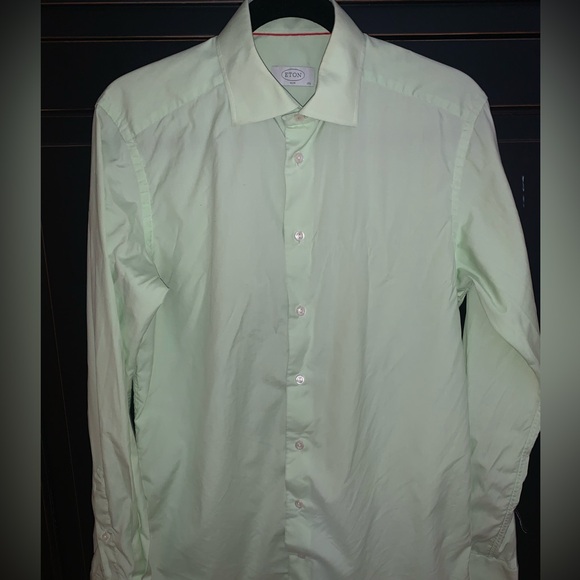 Eton size 15.5 slim dress shirt - Picture 6 of 6